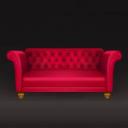 Icône du serveur Le canapé rouge