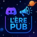 Icône du serveur 🪐 𝗟'𝗘𝗥𝗘 𝗣𝗨𝗕