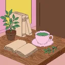 Icône du serveur La maison du thé