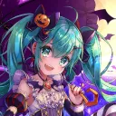 Icône du serveur Hatsune Miku/Fr (Halloween)