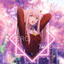 Icône du serveur Zero Two Emojis🍹| Chill・VC・Social・Fun・Hangout・Safe・Anime・Emojis・Gaming・Voice・Memes