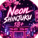 Icône du serveur 🌸・𝐍𝐞𝐨𝐧 𝐒𝐡𝐢𝐧𝐣𝐮𝐤𝐮 𝟏𝟖+