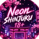 Icône du serveur 🌸・𝐍𝐞𝐨𝐧 𝐒𝐡𝐢𝐧𝐣𝐮𝐤𝐮 𝟏𝟖+