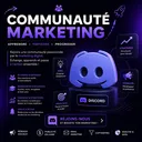Icône du serveur Communauté Marketing
