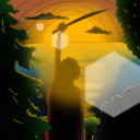 Icône du serveur art-graphique [commande de bannière/logo/dessins]