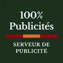 Icône du serveur 100%publicités