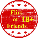 Icône du serveur Flirt or Friends 18+ International Community