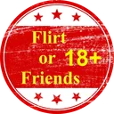 Icône du serveur Flirt or Friends 18+ International Community
